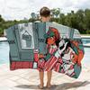 M-Mucknagabe N-Nagabe Art Towel Shower Sauna Travel Spa Quick Dry Gym Accessories Soft Large Beach Towels