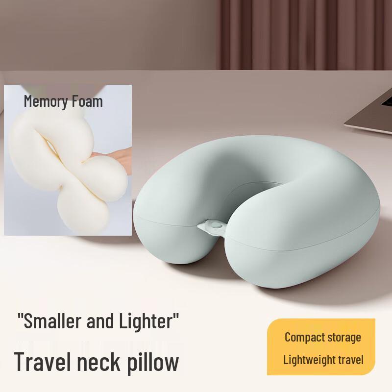 Chang Baosen Портативная Складная U-образная Подушка для Путешествий для Шеи Neck Pillow
