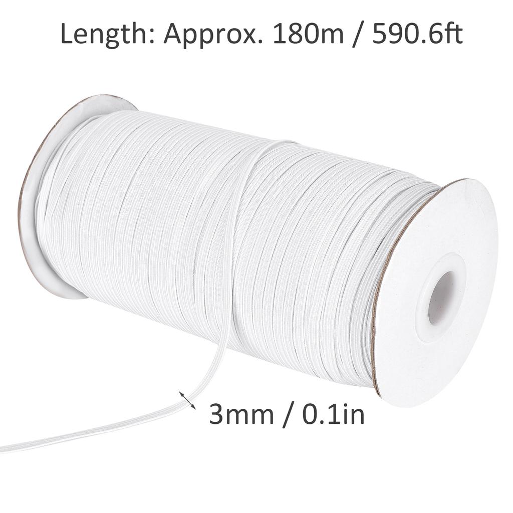 Elastic Band   Strap Rope High Elasticity Clothing Sewing Embroidery Supplies 180M