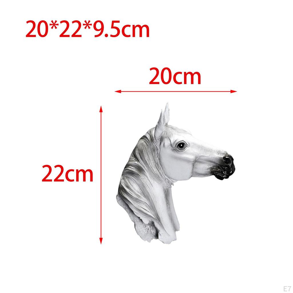 Scultura di Testa di Animale per Arredamento Elegante della Casa