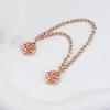 1Pc Multi-Function Magnetic Clothing Clip with Chain Metal Buttons Clip Clothes Scarf Trouser Legs Cuff Fixing Magnet Pin Decor