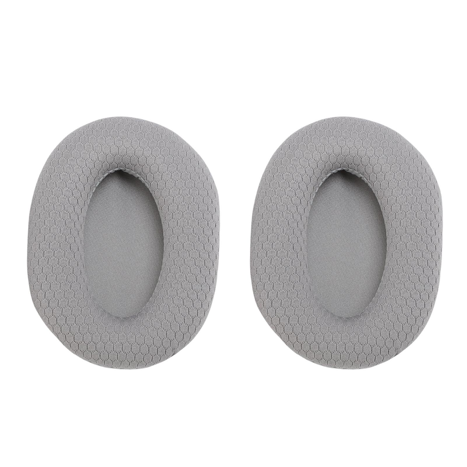 

2 Pairs Replacement Earpads Cushions Fit for Razer Opus X Headphone Ear Pads Muffs сірий