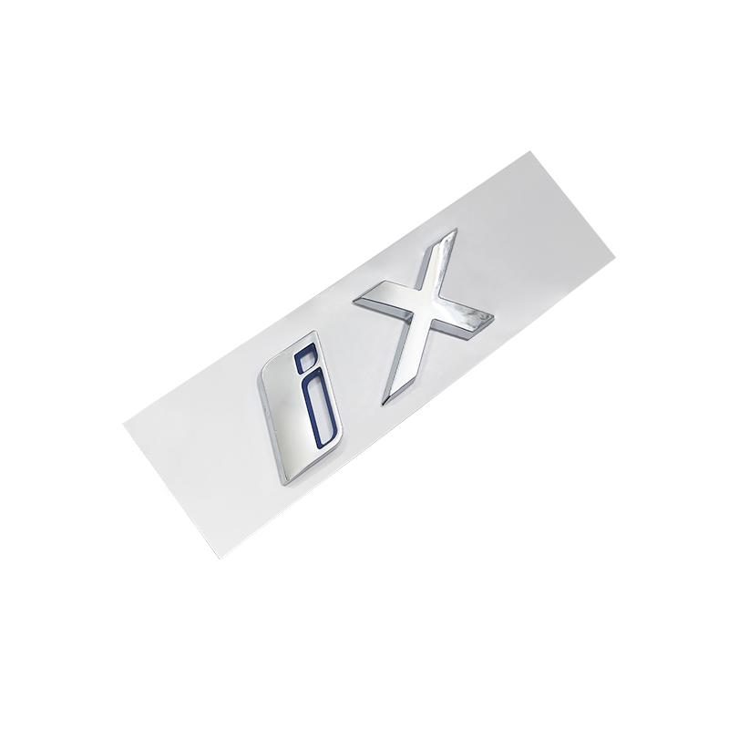 New Rear Trunk Emblem iX I3 I4 I7 iX3 iX4 iX7 Letters Sticker for BMW X1 X3 X4 X5 X7 Car Badge Decal Auto Exterior Accessories Pa2