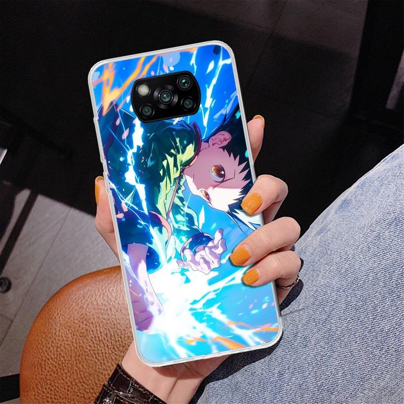 Huner X-Hunters Gon Phnoe Case for Xiaomi Poco X5 X6 X7 Pro X4 Gt F7 Ultra M8 M7 Redmi 15C 15 13C 13 12C 12 Unique Cover Coque P