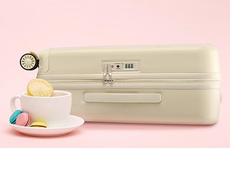 New Lightweight 20'' Student Carry-On Suitcase with Silent Universal Wheels for Women