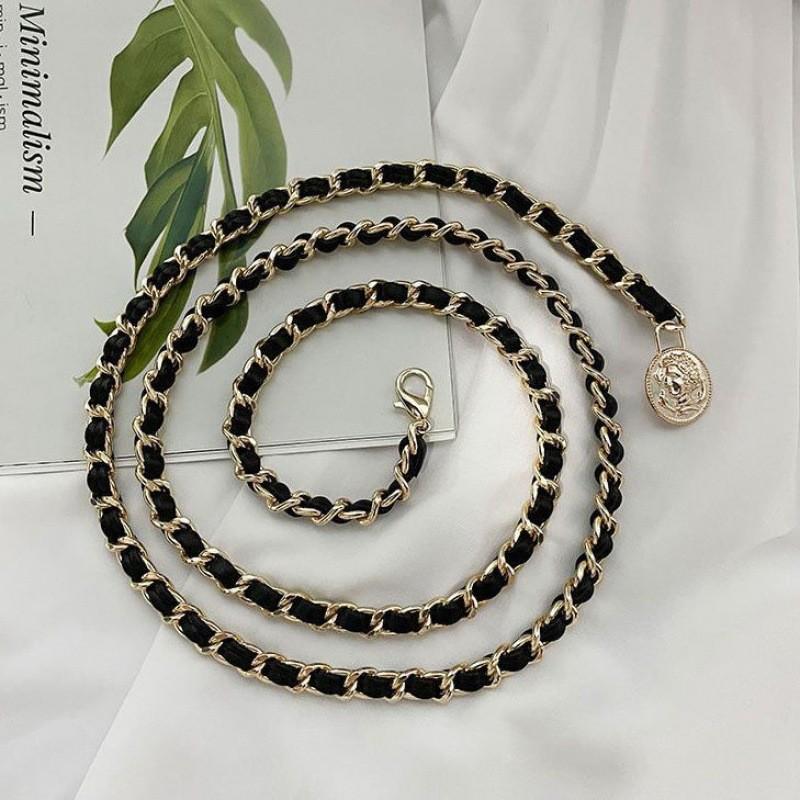 

Simple Yet Elegant Butterfly Waist Accessory For Women Versatile Chain For Fashion Summer Light Gold Black