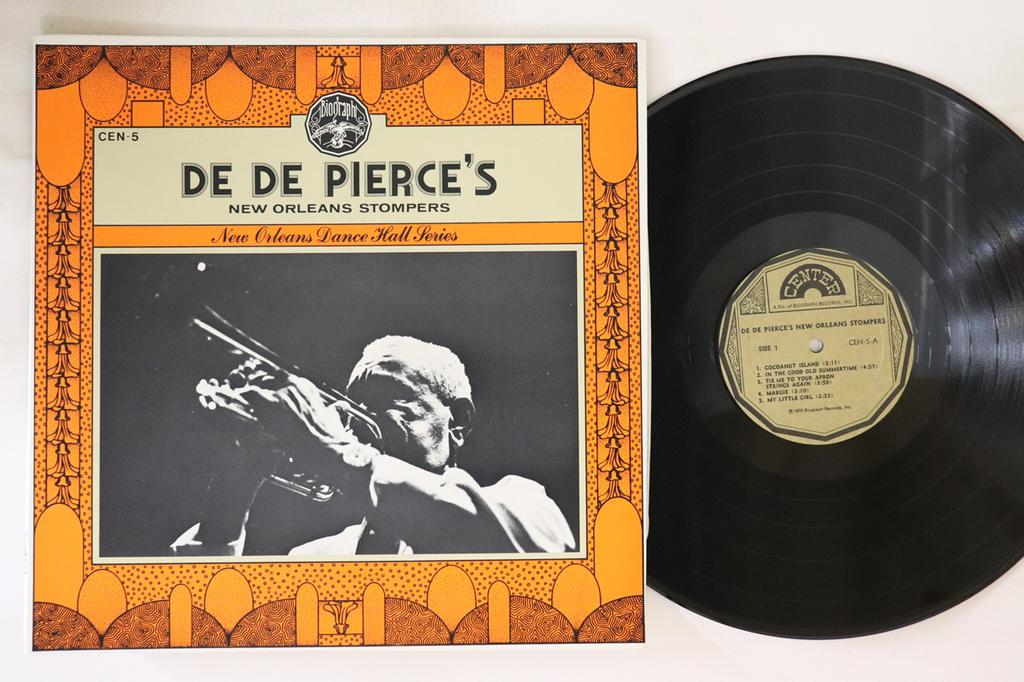 LP Record DE DE PIERCE  De De Pierces New Orleans Stompers CEN5 CENTER 1976 US Jazz Used
