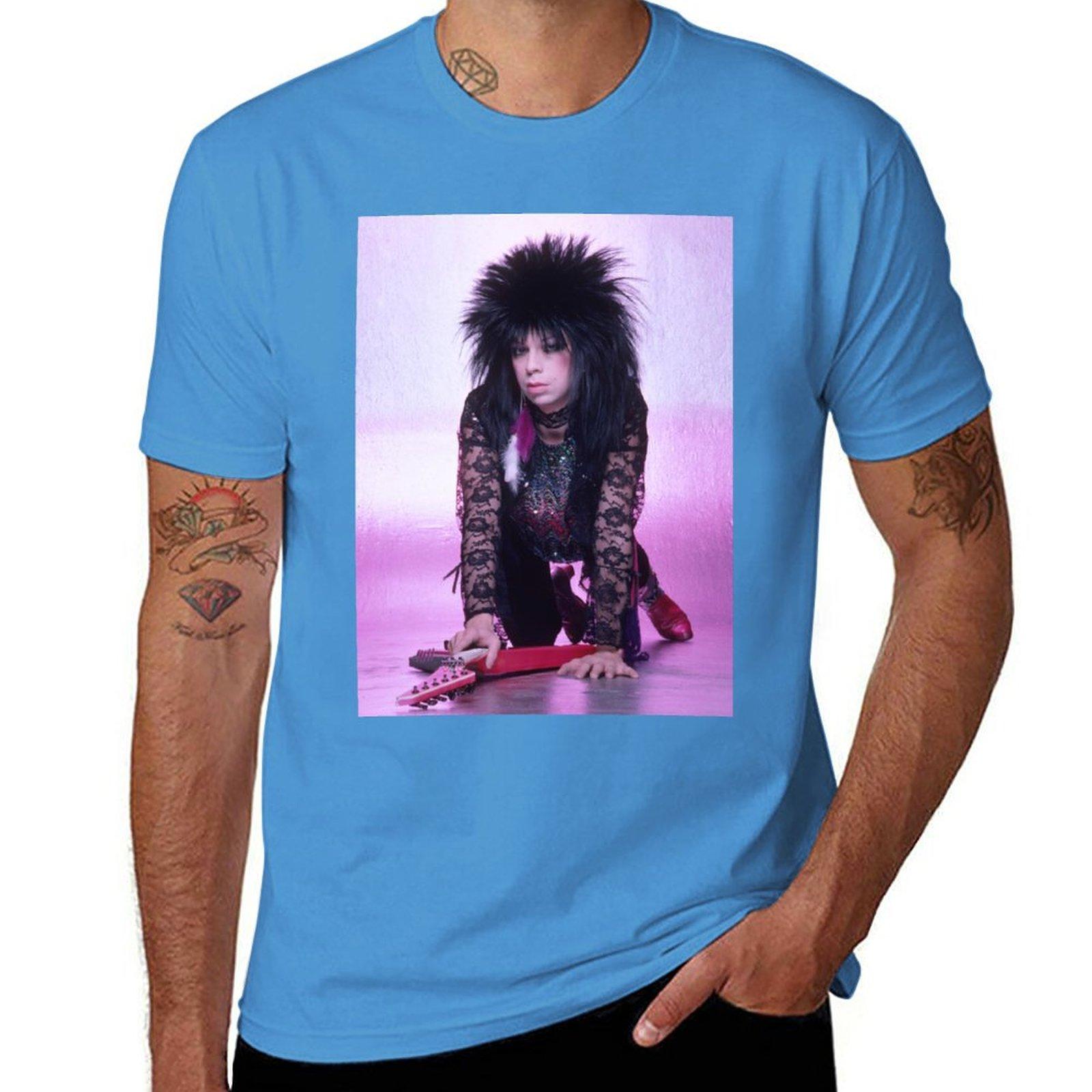 Vinnie Vincent Invasion TShirt tees customs design your own quickdrying blacks t shirt men S