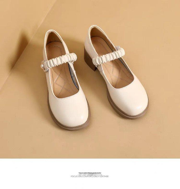 Mary Jane Women's Flat Round Toe Shoes 2025 – New Style, Low-Cut, Sleek Look