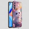 Colorful Cat Design Case For Realme C67 C63 C55 C53 C35 C25 C21 GT 2 3 5 6 10 11 12 13 Pro Plus 5G Soft TPU Phone Cover Fundas