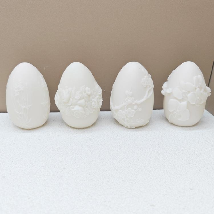 Flower Carved Silicone Molds for Epoxy Resin, Vintage Flower Carved Silicone Candle Molds for Candle, Soap, Chocolate
