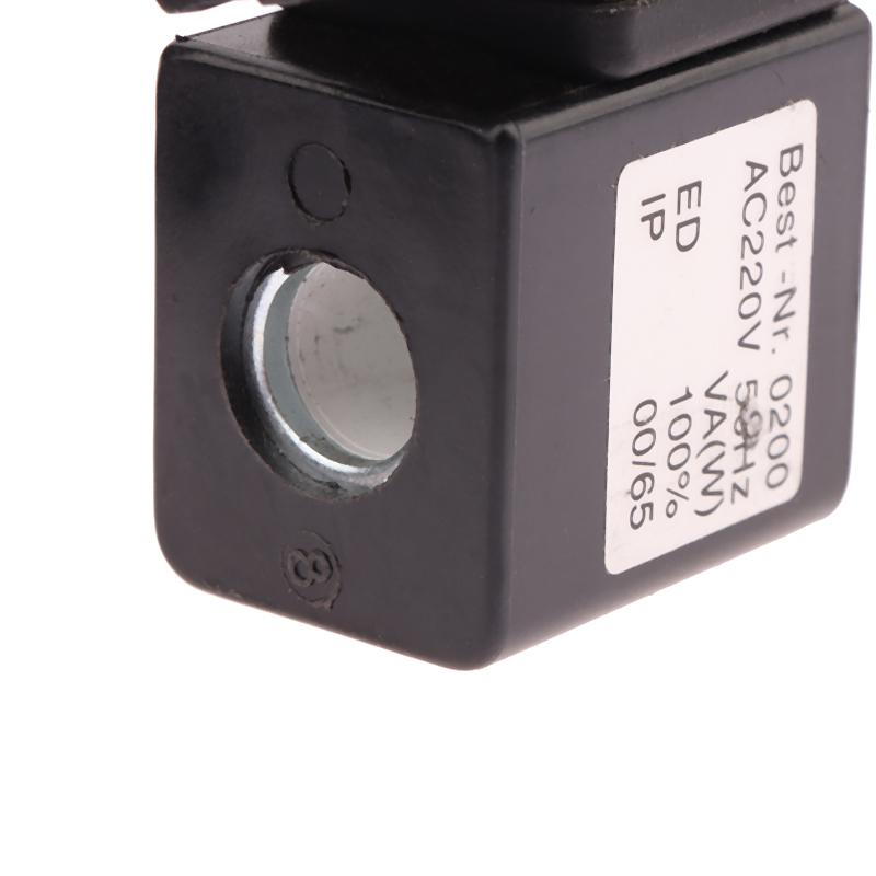 1 pièce bobine de solénoïde en cuivre 12vdc 24vdc Ac24v 110v 220v 380v bobine de vanne solénoïde diamètre intérieur 13 mm hauteur 41 mm