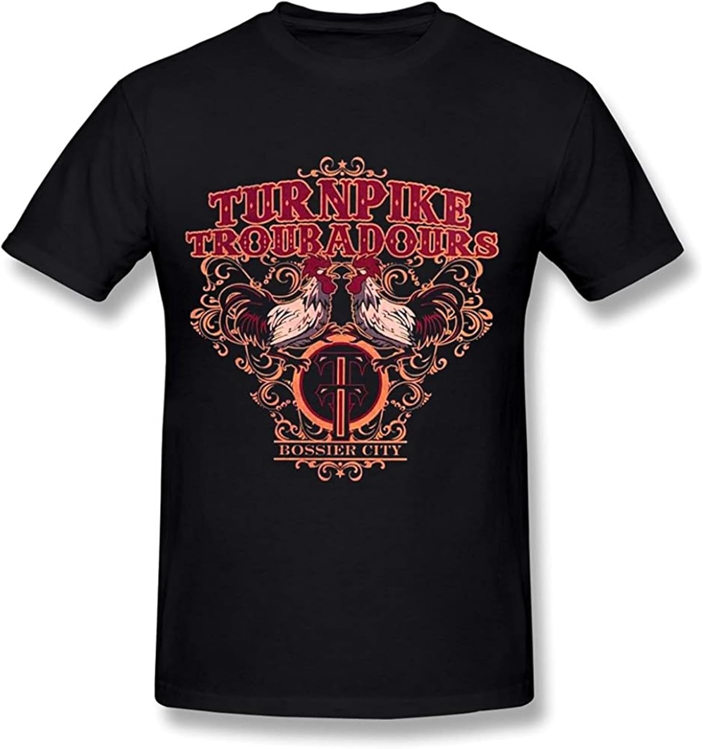 Men s Turnpike Troubadours Turnpike Troubadours T Shirt Unisex Short-Sleeve T-Shirts Black S чёрный