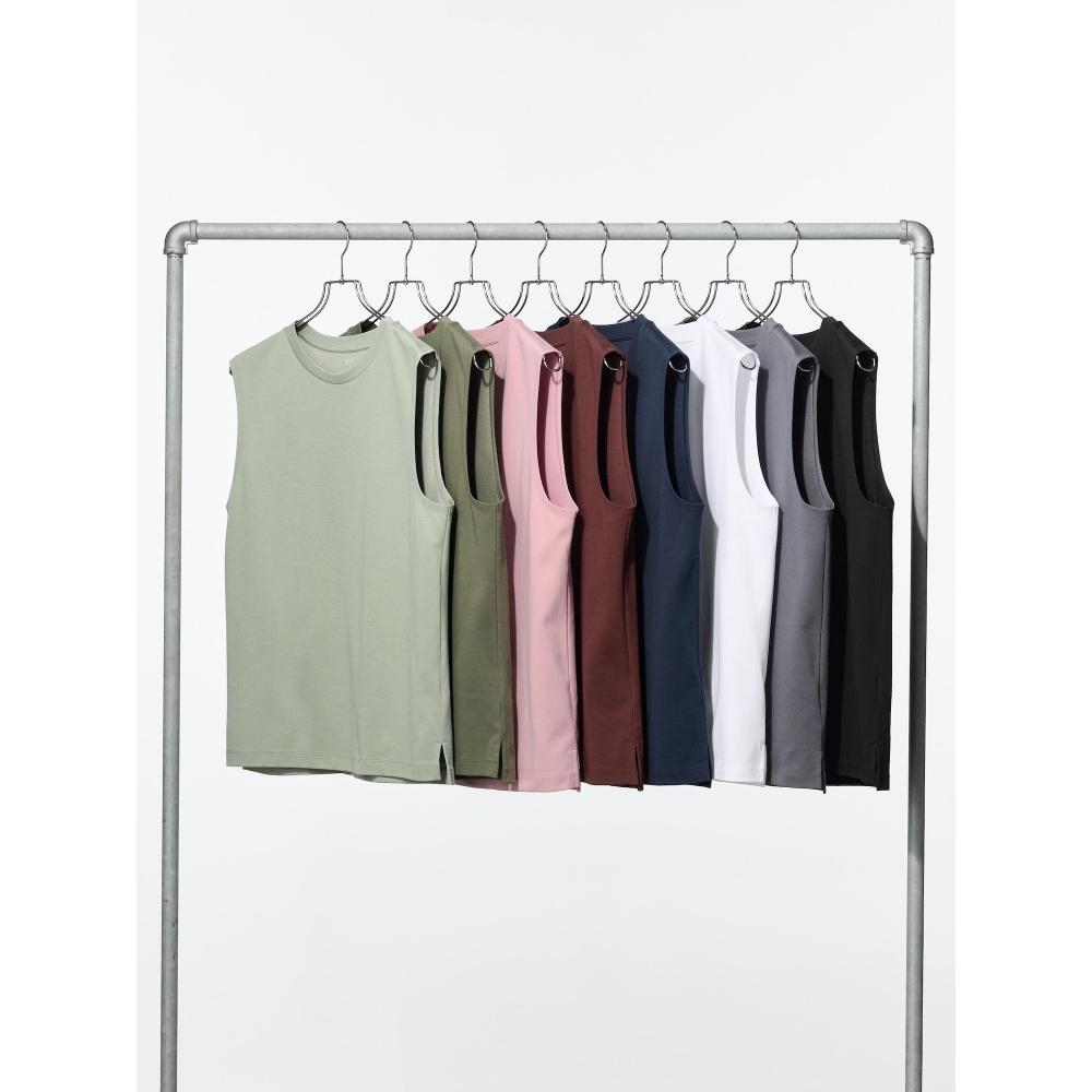 Uniqlo Japan Air Rhythm Cotton Sleeveless Tee