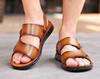 Summer Man's Genuine Leather Sandal for Men Beach Sandals Men Designer Men's Shoes Men's Comfortable Slipper Brands Shoes