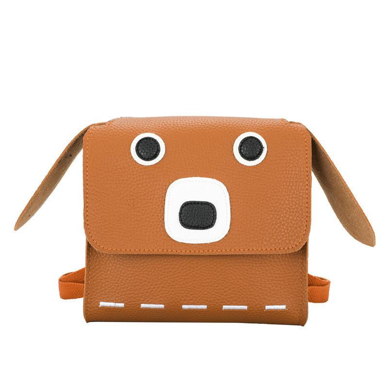 Adorable Mini Pu Dog Backpack For Kids Featuring Cute Animal Design And Soft Material For Young Children