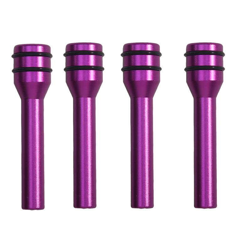 4PCS/pack Car Modification Universal Aluminum Alloy Door Handle Door Bolt Safety Lock Buckle Door Lock Knob