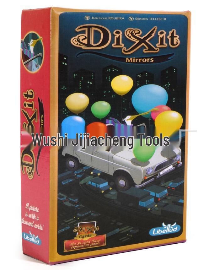 Dixit Odyssey: Gioco di Società Strategico in Inglese con Frammenti di Parole e Tappetino di Gioco