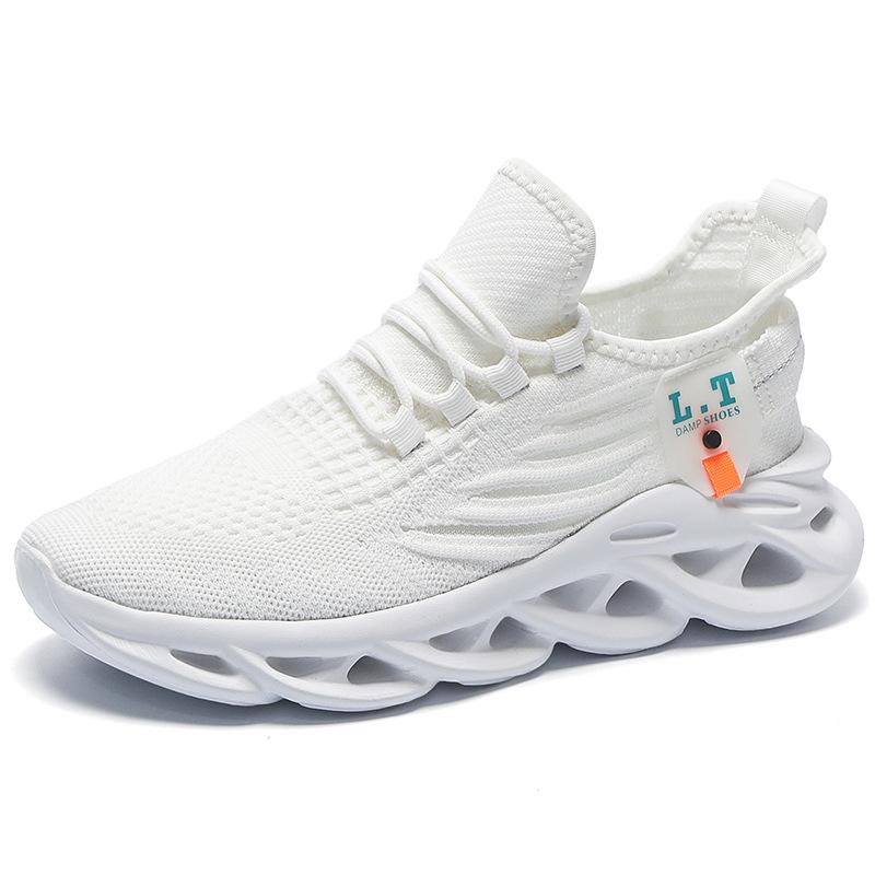 Spring-Summer Men's Plus Size Shock-Absorbing Running Shoes - Super Light and Casual