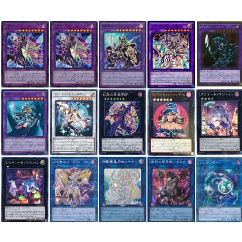 [Deck Sale] Magician Girl Deck Pre-built Deck with Sleeves Magician Girl, Chocolate Magician Girl, Lemon Magician Girl
