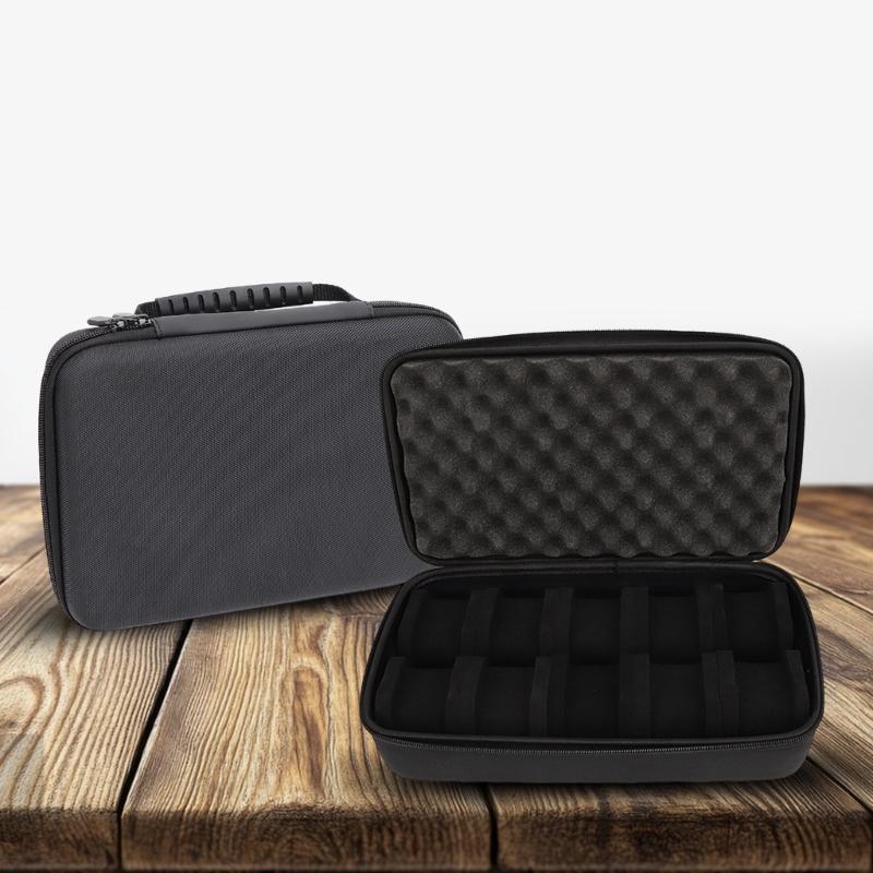 Wasserdicht für Aufbewahrungskoffer für Armbanduhren Tragbare 10-Slot-Box Armbanduhr Staubschutz Tragetasche Einzigartige Schutz-Organizer