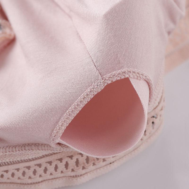 Women Lace Wire Free Sports Bra Beauty Back Comfortable Skin Stretch Triangle Cup Padded Bra