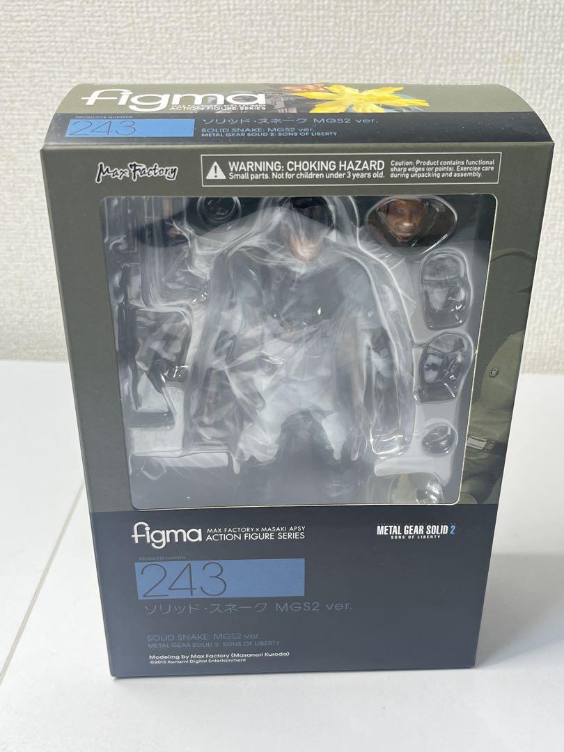 

[USED] [] figma Solid Snake MGS2 ver. Metal Gear
