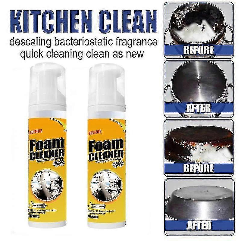 New Multi-purpose Foam Cleaner Rust Remover Cleaning Car House Seat Interior Accessories Home Kitchen Spray
