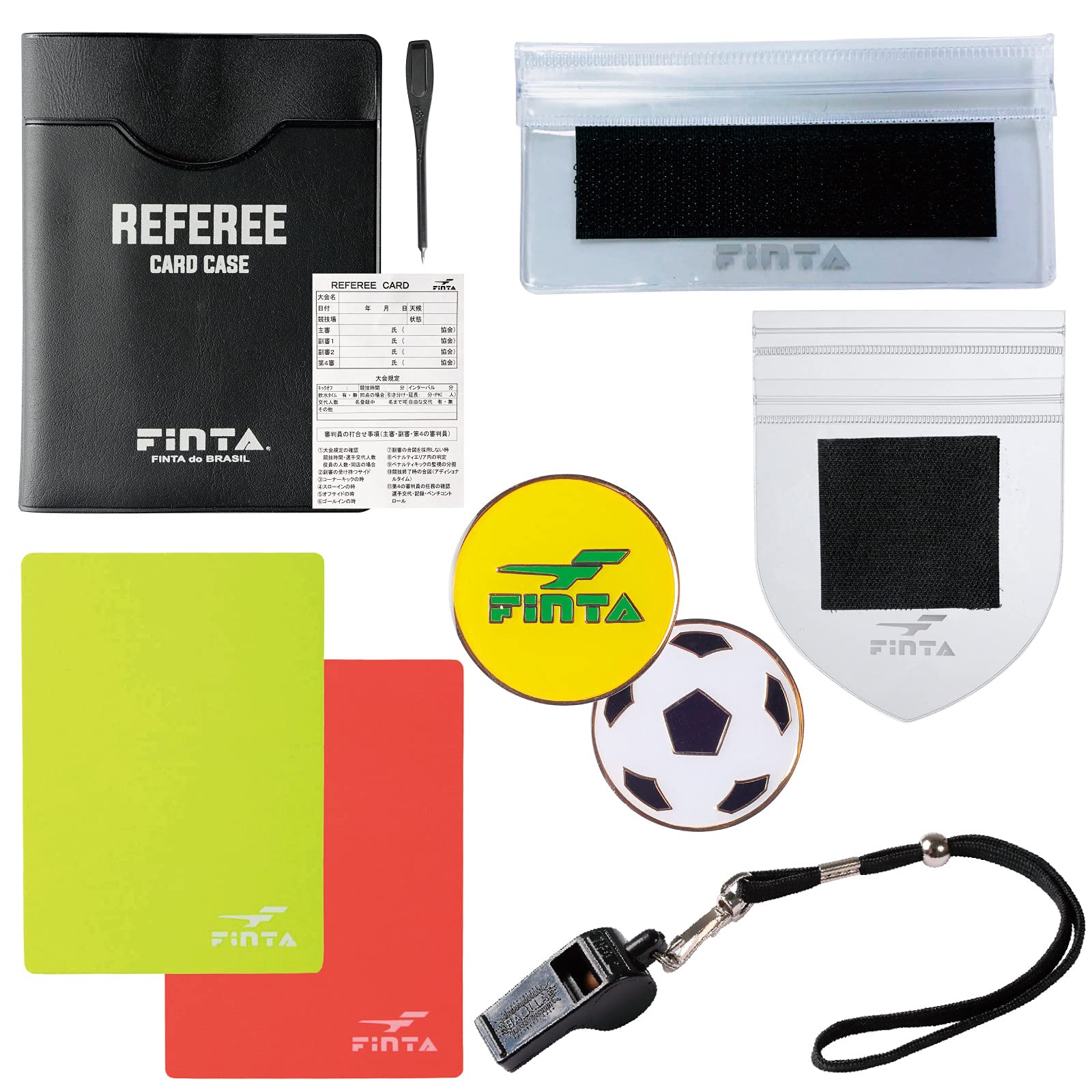 

FINTA Soccer/Futsal Referee Starter Set C (FT5991) - Referee, Referee Equipment, Referee Accessories