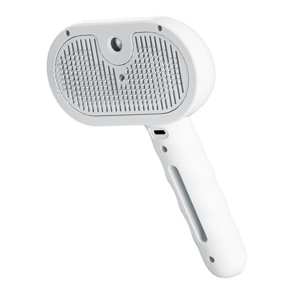 Pet Spray Comb Remove Floating Hair USB Charging Built-in Mist Humidifier Hair Removal Comb Pet Grooming Clean Tool Cat Dog
