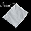 5 size Nylon Fine Mesh Nut Milk Bag Reusable Almond Milk Bag Strainer Fine Mesh Nylon Cheesecloth Cold Brew Coffee Filter