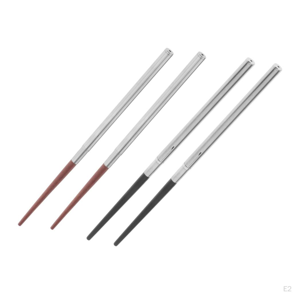 Foldable Chopsticks Wooden Cutlerys for Frying Pot Cooking Camping