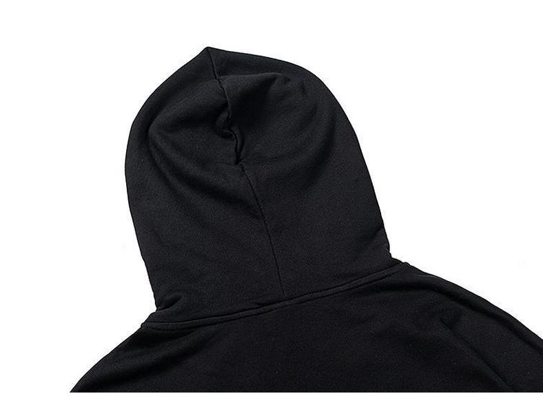 Bluza z kapturem z literami z dżetów 2023: Modny unisex luźny kaptur