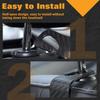 LEONTOOL Set of 4 Car Seat Headrest Hooks, Car Hooks, Car Hooks, Car Storage