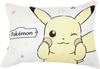 MORIPiLO Pokemon Pillowcase Soft Peach Junior Size for Pokemon by Morishita Makura (Pikachu Skin) Kids, Yellow, 35x50cm, Zippered, Washable, Small,