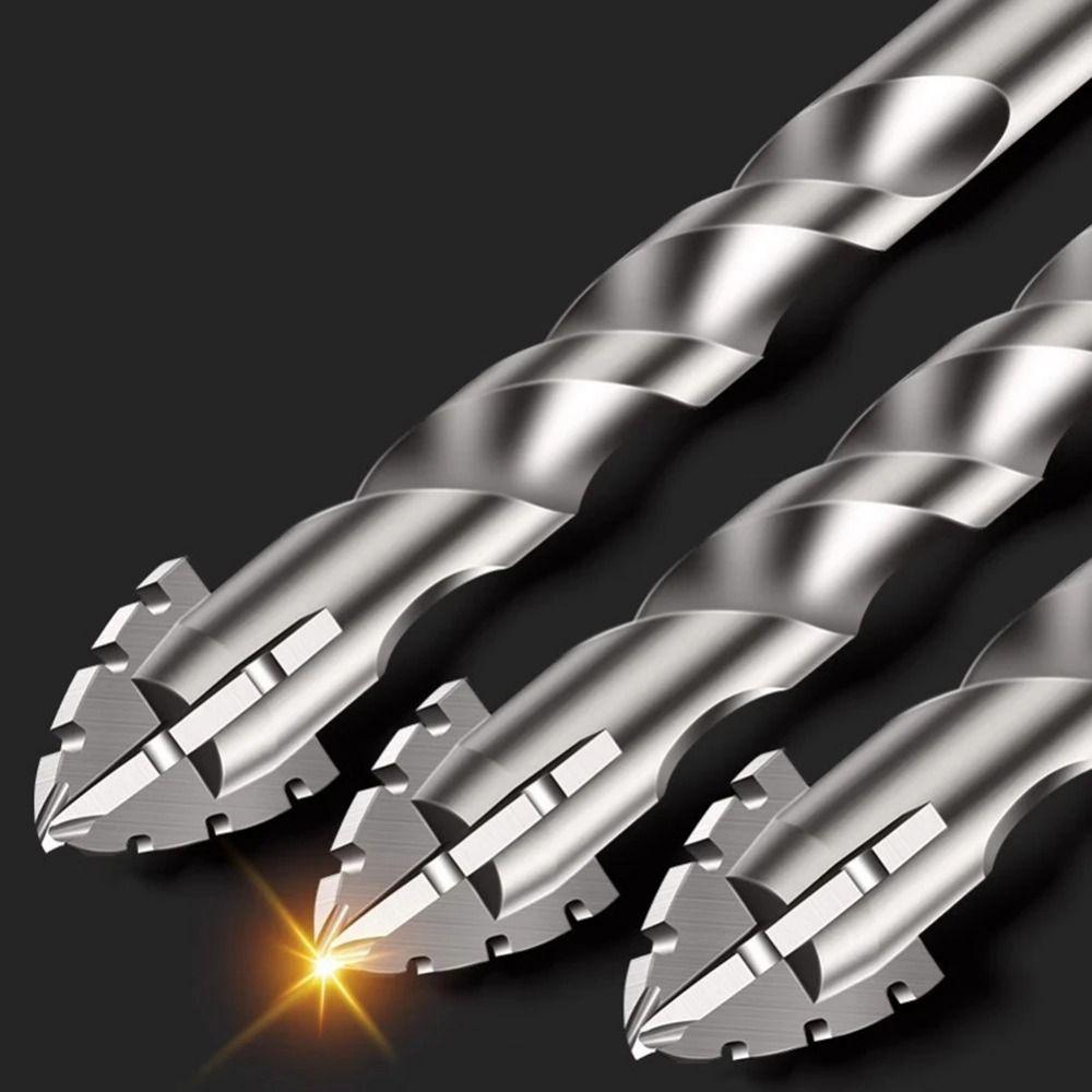 Eccentric Cross Serrated Drill Bits Set 6/8/10/12mm Electric Drill Bit Drill Bit Set  Concrete