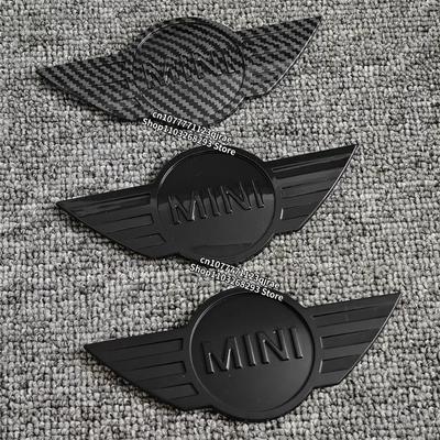 Emblema adesivo ABS para capô dianteiro, traseira e porta-malas de carro BMW Mini Cooper R55 R56 R60 - Logotipo de substituição - Acessórios automotivos