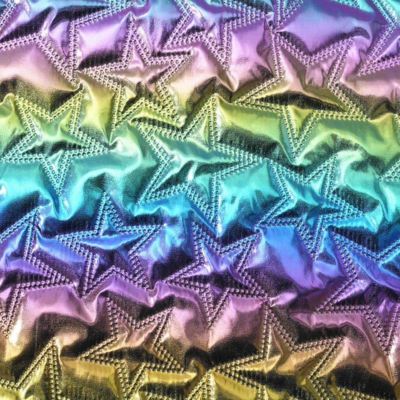 20/50/100cm*145cm Magic Color Ultrasonic Embossing Cotton Lining Fabric PU Leather Quilting Fabric for DIY Sewing Luggage Bag