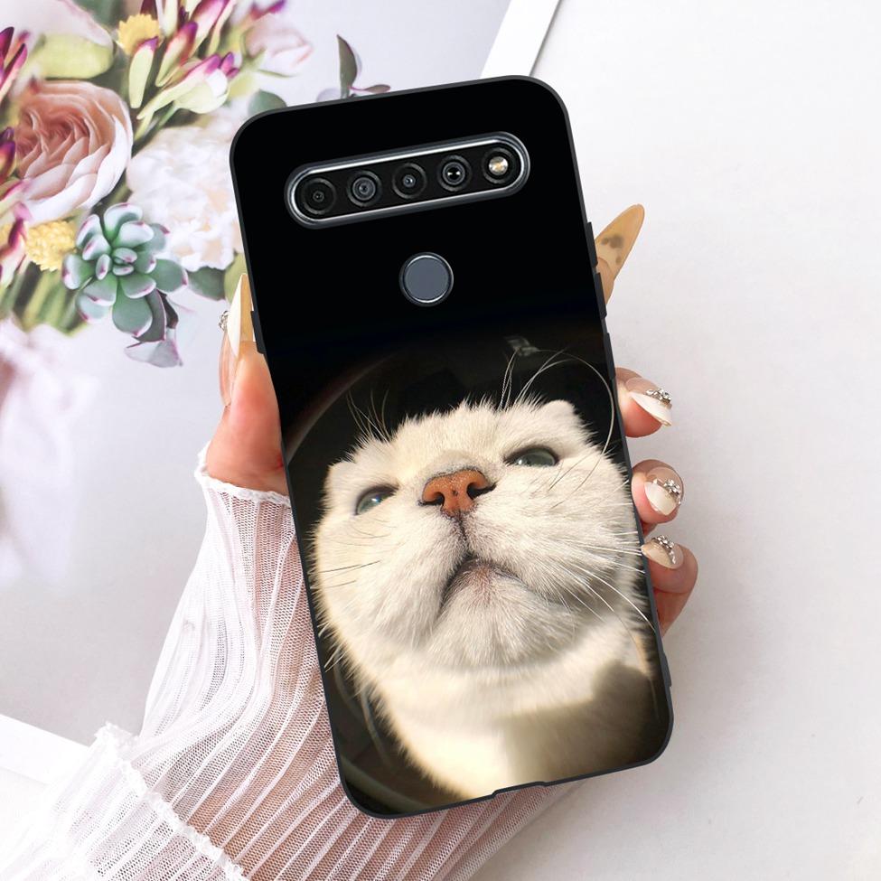 Casing For LG K41S 2020 Cover Silicone Cute Fashion Butterfly Funny Painted Phone Case LM-K410 LMK410EMW LM-K410EMW