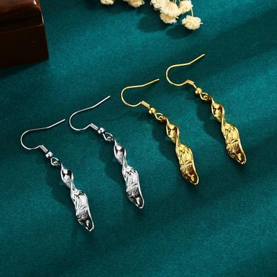 Earrings Fashion Jewelry Cross Border Unique Irregular Autumn Winter Stylish High End Designer Look