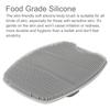 Soft Silicone Exfoliating Brush Cleanser Manual Body Cleansing Scrubber Shower Gentle Massage Bath Brush For Men