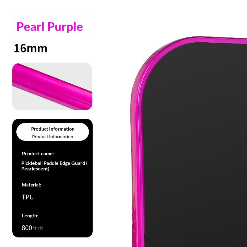 Pickleball Paddle Protection Tape-Paddle Head Edge Guard-Racket Edge Protection Tape-Fit Perfectly Curved Edge Easy Application