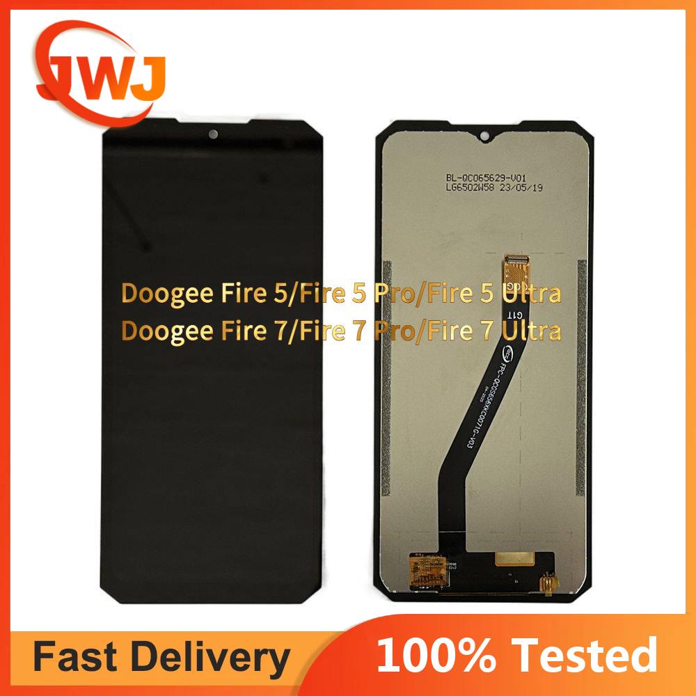 LCD Screen and Digitizer Full Assembly For Doogee Fire 5 Fire 5 Pro Fire 5 Ultra