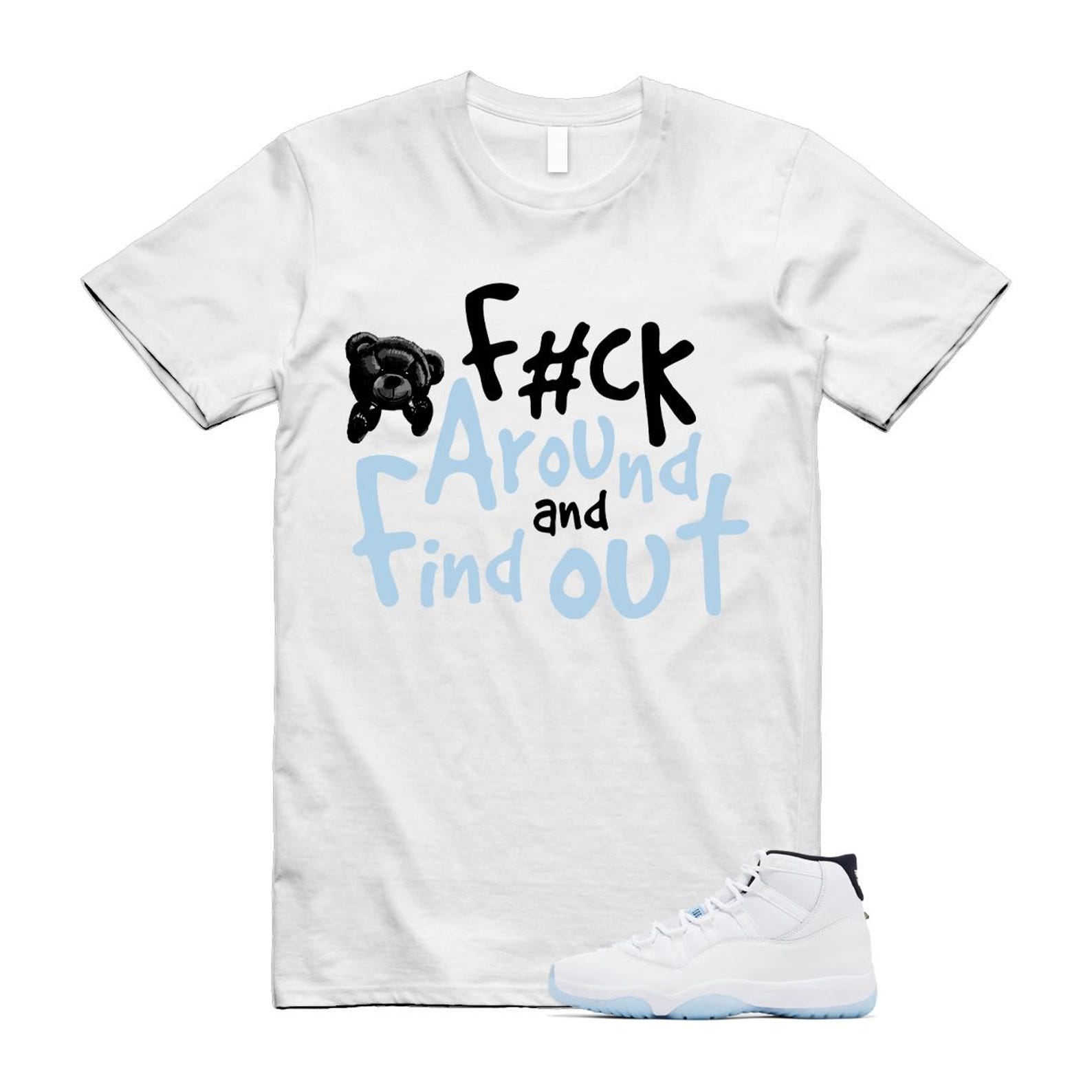 11 Legend Blue White Black 2024 T Shirt Match FCK XL