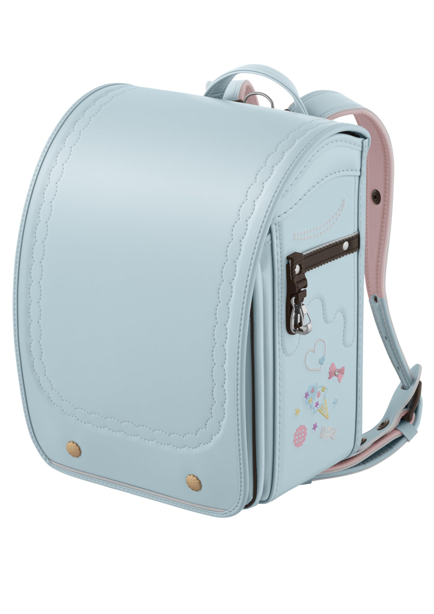 

Hane Sugo Light Sweet Sweets School Bag for Girls 2025 Model Sherbet Mint x Milky Brown [Seiban] Angel s