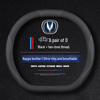Anti-slip Steering Wheel Cover for Changan Qiyuan A05, A06, A07, Q05