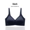 Women's Seamless Push-Up Bra with Side Support, Thin Fixed Cups, and Beautiful Back Design for Full Coverage and Anti-Sagging.