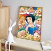 DIY Diamond Painting Princess and Dwarf Cross Stitch Kit Mosaic Art Diamond Painting Full Circle Diamond Home Decoration
