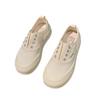 Spring and Summer  New Low-Cut Thin Canvas Shoes Thick Bottom Slip-on Lofter Women's Casual Sneakers Pumps Women's