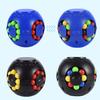 Rotatable Bean Ball Fidget Toy Stress Anxiety Relief Brain Teaser Rolling Bead Puzzle Spinner Ball Educational Toy Decompression Gadget